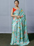 Summer floral saree set