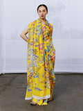 Wild floral saree set