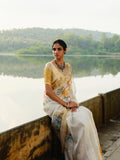"GRAH" handloom tissue saree