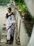 "GAYATRI" polka chiffon saree