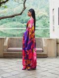 "LUCIA" satin silk saree