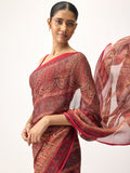 Paisley saree