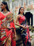 "SUNDARBAN" satin saree