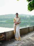 "GRAH" handloom tissue saree