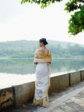 "GRAH" handloom tissue saree
