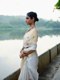 "GRAH" handloom tissue saree