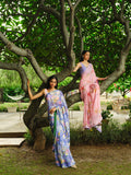 "MOIRA" floral print saree