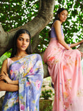 "MOIRA" floral print saree