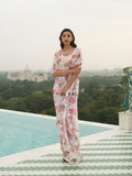 Cream with scattered florals