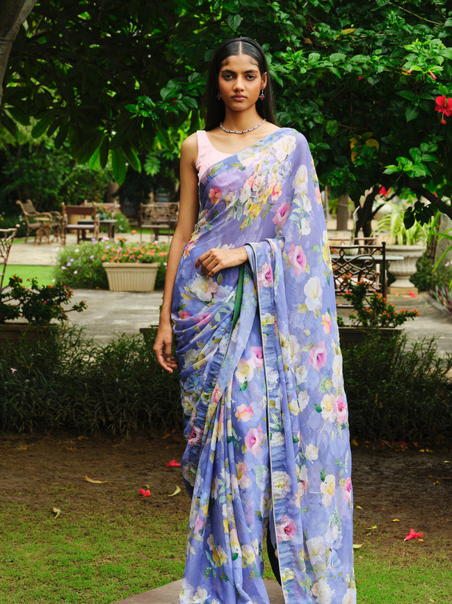 "DHARU" printed saree