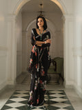 Black multi floral bunches
