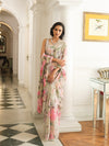 Pastel olive with multicolor floral