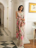 Pastel olive with multicolor floral