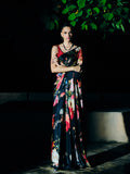 "HANIA" satin silk saree