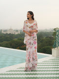 Cream with scattered florals
