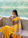 "AMRITA" satin silk saree