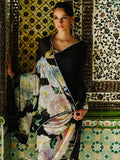 "OPHELIA"  embroidered  printed saree