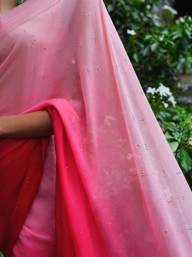"TAARA" mukaish saree