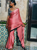 "SIENNA" satin saree