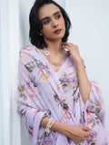 Lavender with botanical prints