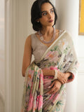 Pastel olive with multicolor floral