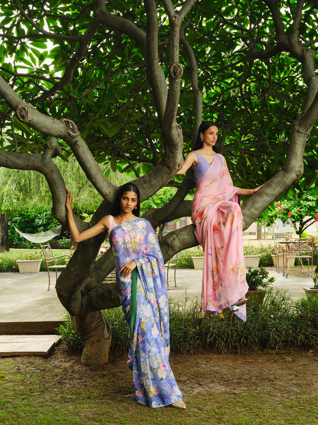 "DHARU" printed saree