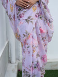 Lavender with botanical prints